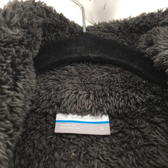 Columbia Women S Fleece Jacket Black Long Sleeve Mock Neck Zip Up Polyester - Picture 3 of 7